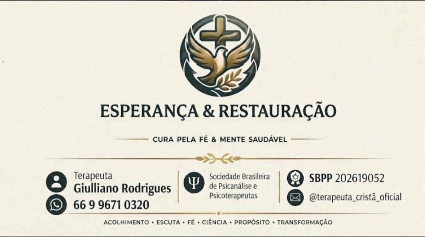 Giulliano Rodrigues · Terapeuta de Casal e Família · Primavera do Leste - MT · capa do perfil