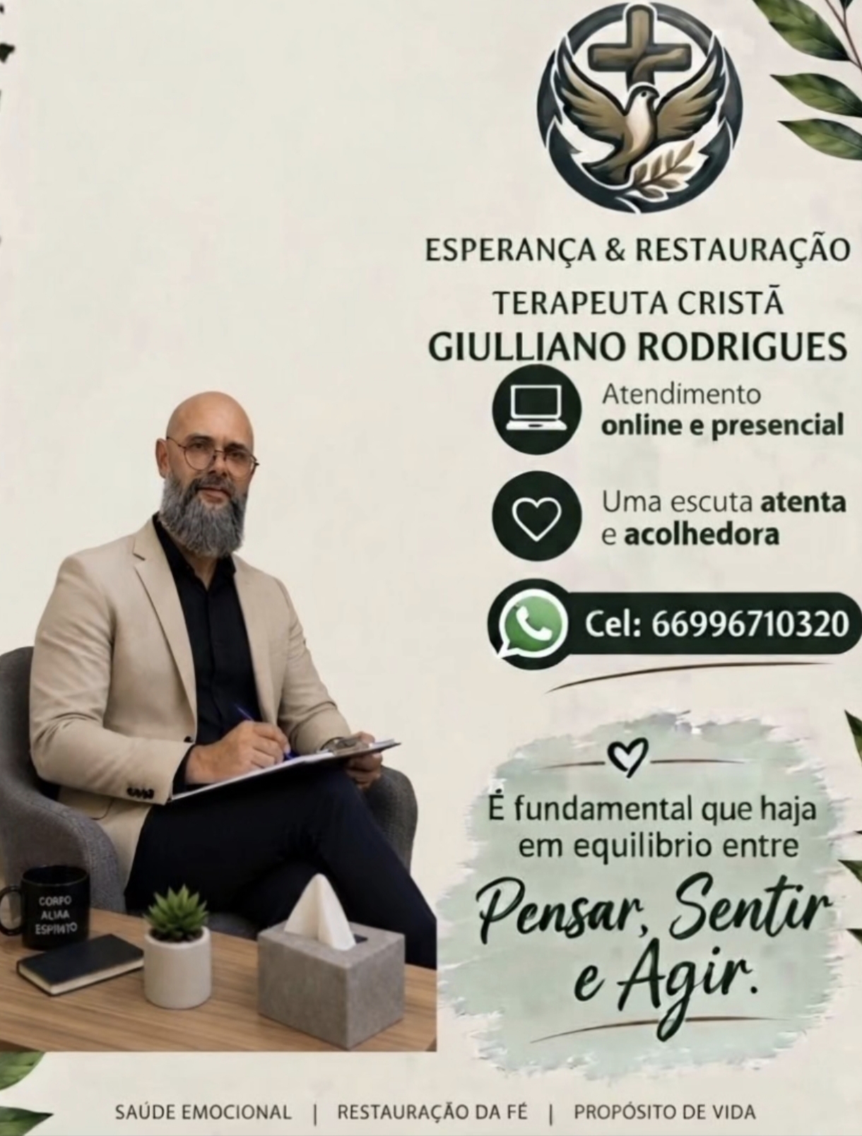 Giulliano Rodrigues  · Terapeuta de Casal e Família · Primavera do Leste - MT · foto 2