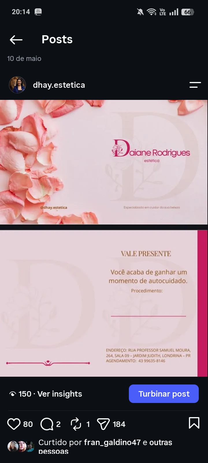 Daiane  esteticista e depiladora  · Esteticista · Londrina - PR · foto 8