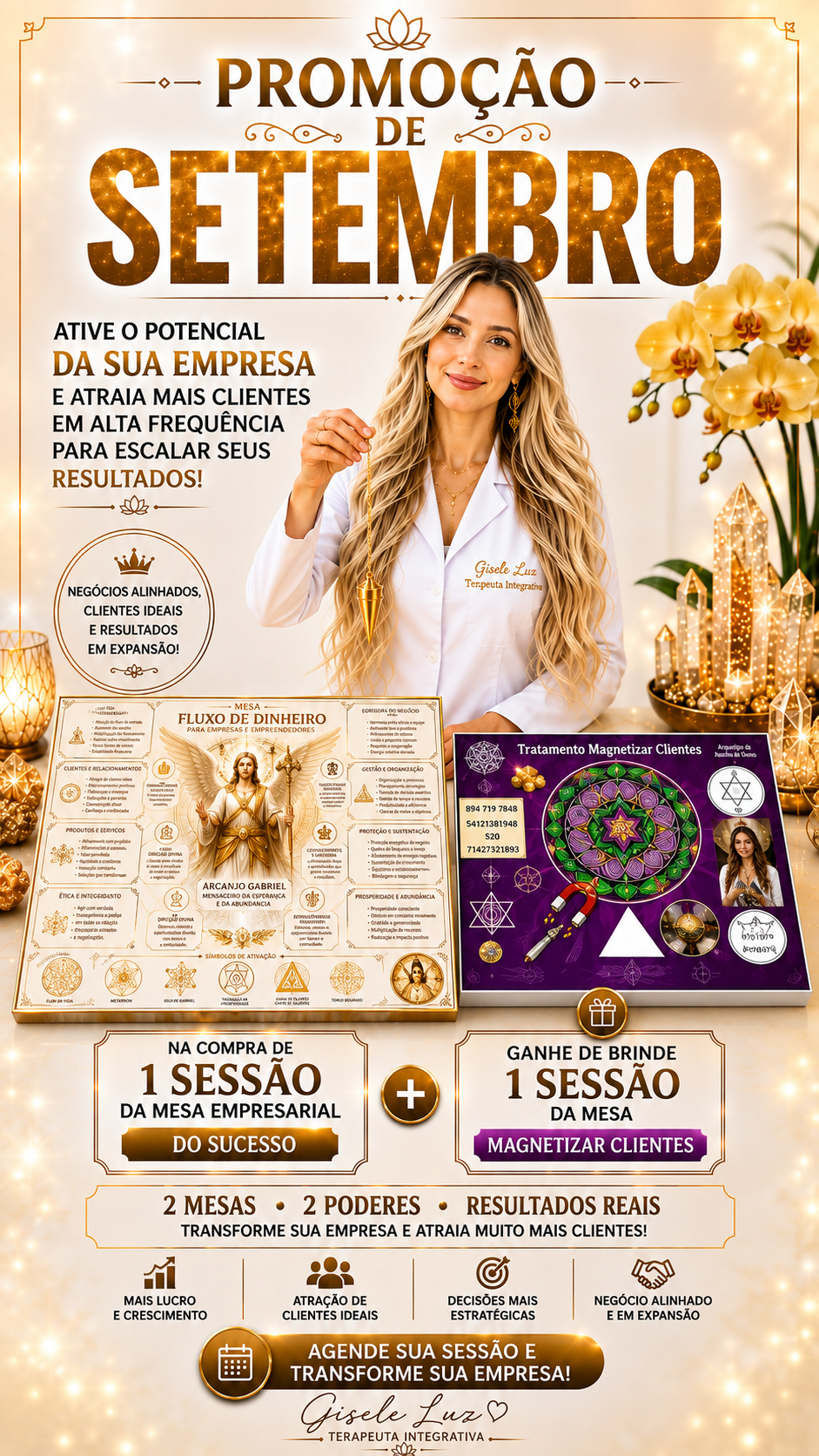 Gisele Luz · Terapeuta integrativo(a) · Praia Grande - SP · capa do perfil